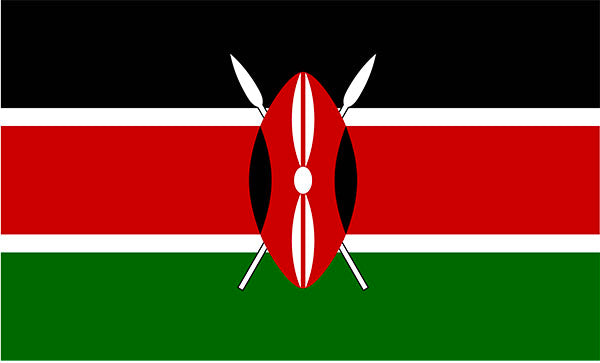 Kenya Flag Mini Car Flag