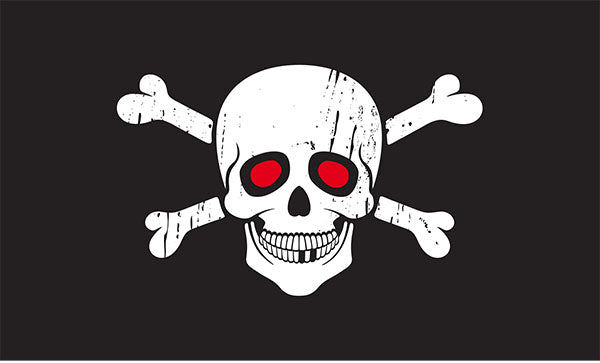 Skull Red Eyes YourFlag: Canada's Premium Flag Provider (Copy)