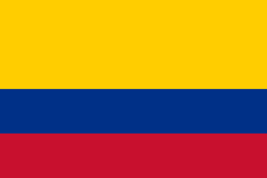 Republic of Colombia  flag