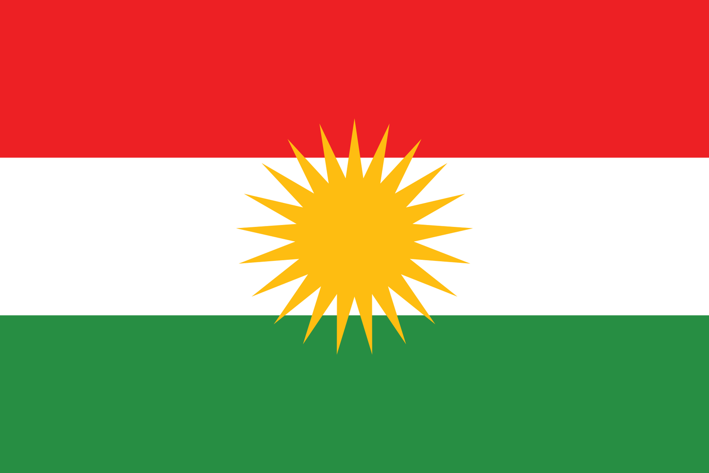 Kurdistan flag