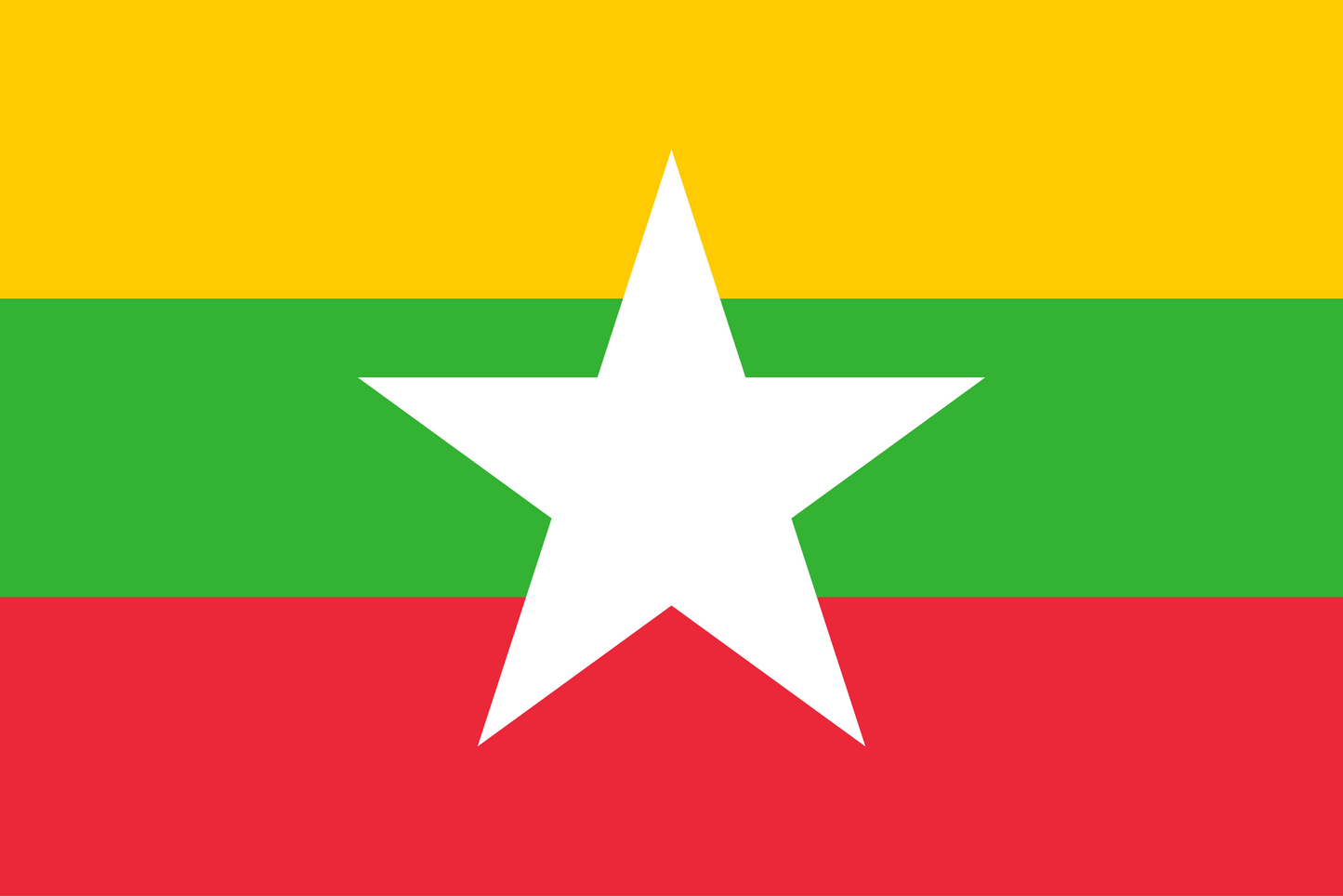 Burmah Mayanmar flag