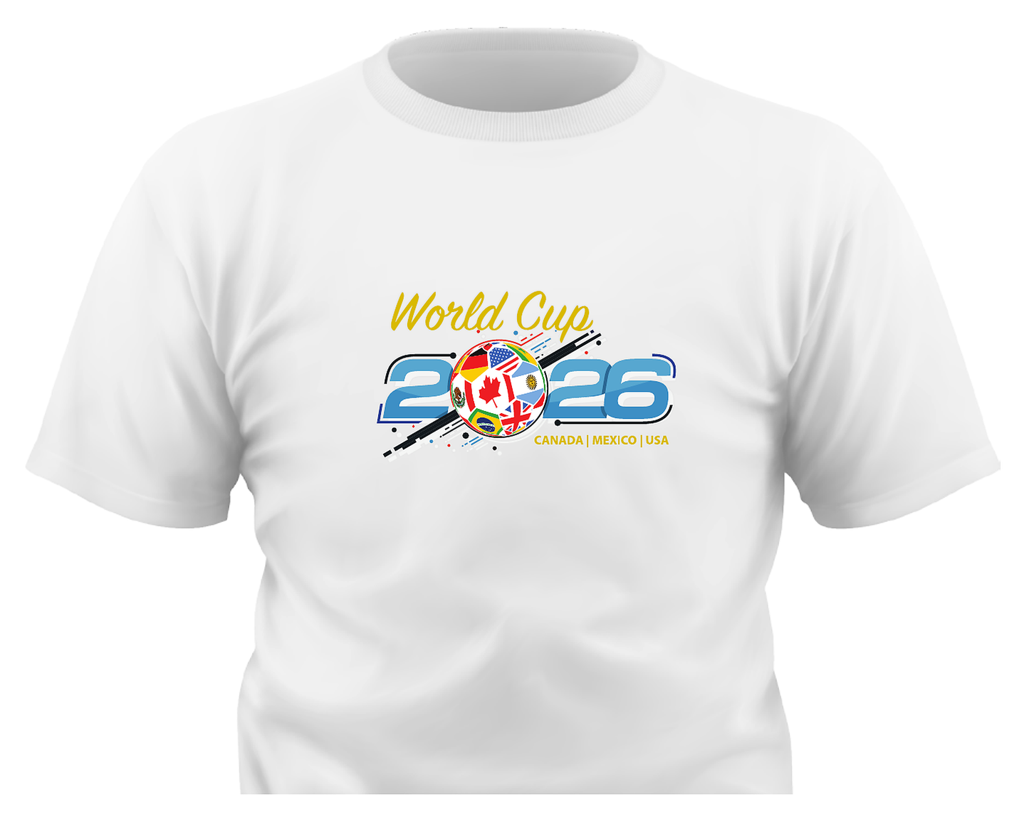 World Cup 2026 Graphic T-Shirt #4 (VARIOUS COLORS)