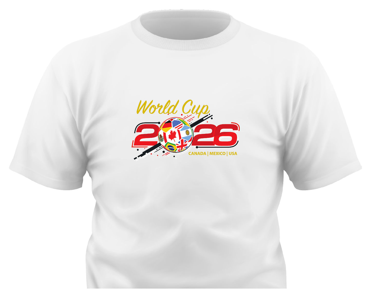 World Cup 2026 Graphic T-Shirt #5 (VARIOUS COLORS)
