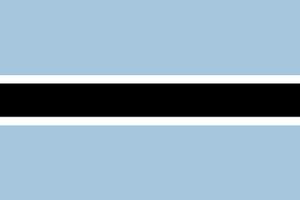 Botswana  flag