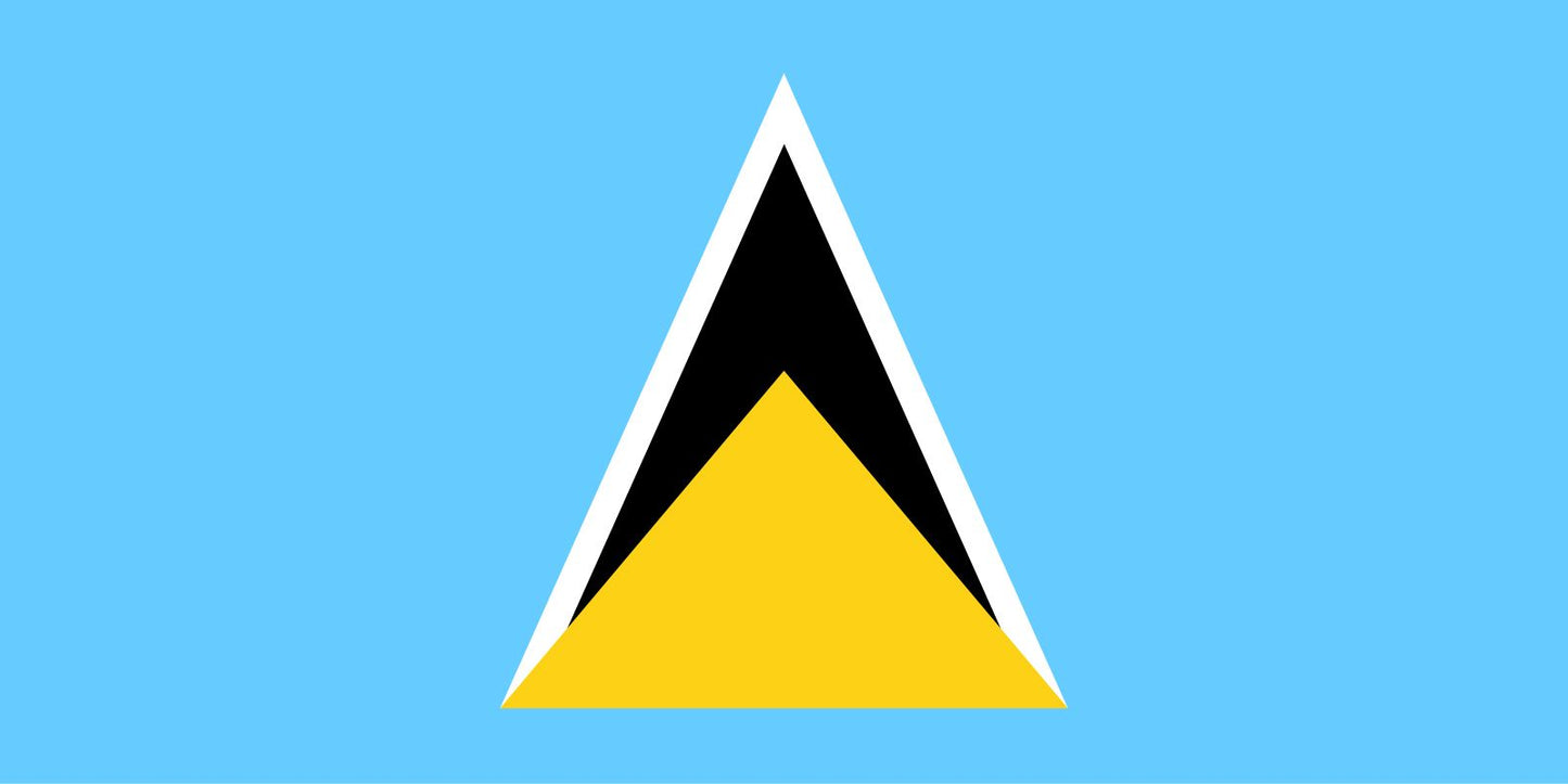 St Lucia flag
