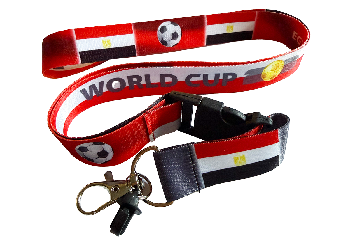 Egypt World Cup Lanyard