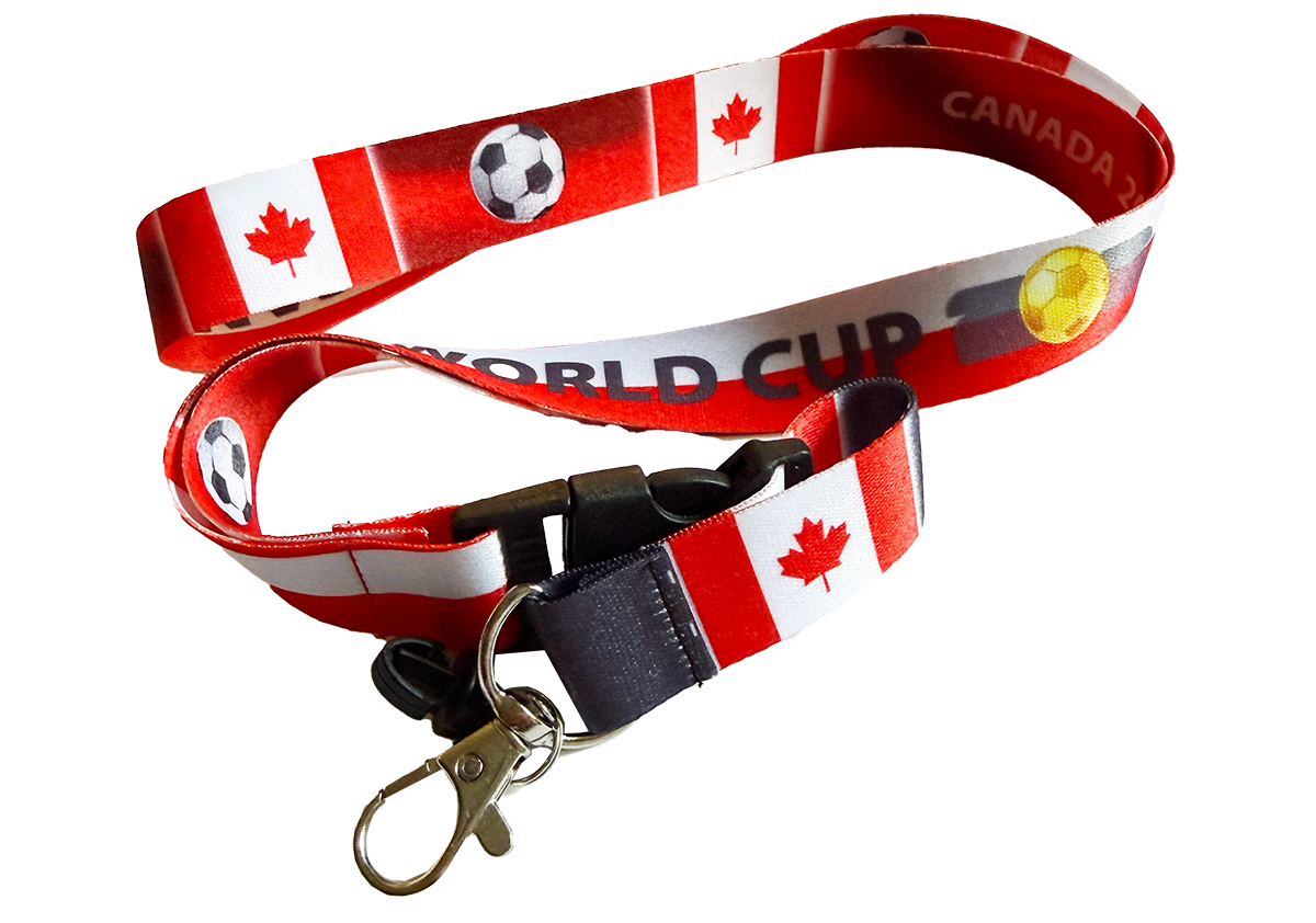 Canada World Cup Lanyard