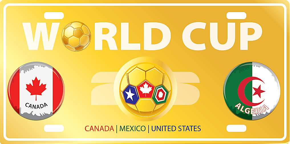Algeria WC Magnet YourFlag: Canada's Premium Flag Provider