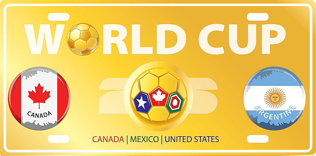 Argentina WC Magnet YourFlag: Canada's Premium Flag Provider
