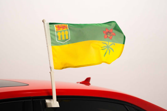 Saskatchewan Car flag flag