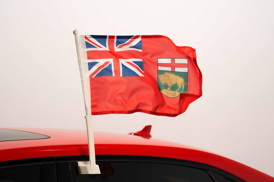 Manitoba Car flag flag