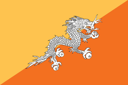 Bhutan  flag