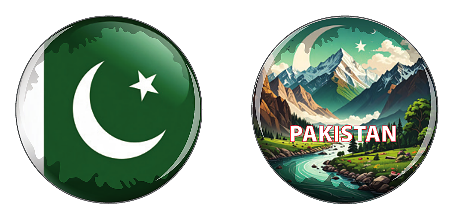 Pakistan Compact Mirror