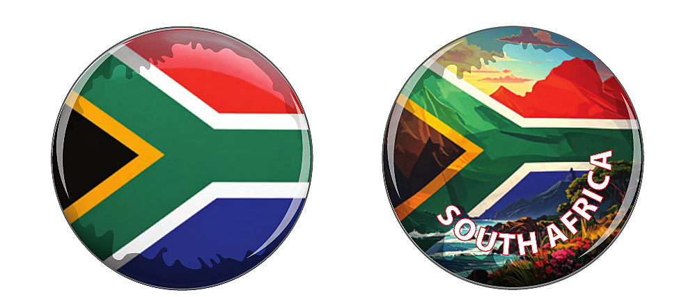 South Africa Compact Mirror