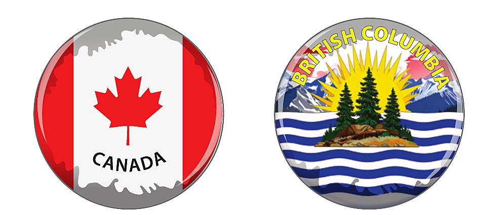 British Columbia Compact Mirror