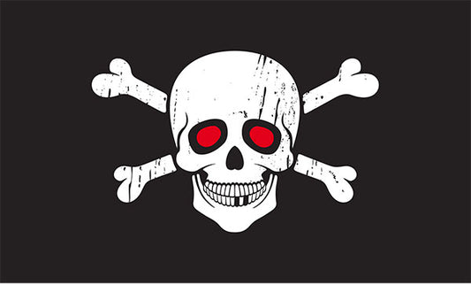 Skull Red Eyes YourFlag: Canada's Premium Flag Provider (Copy)