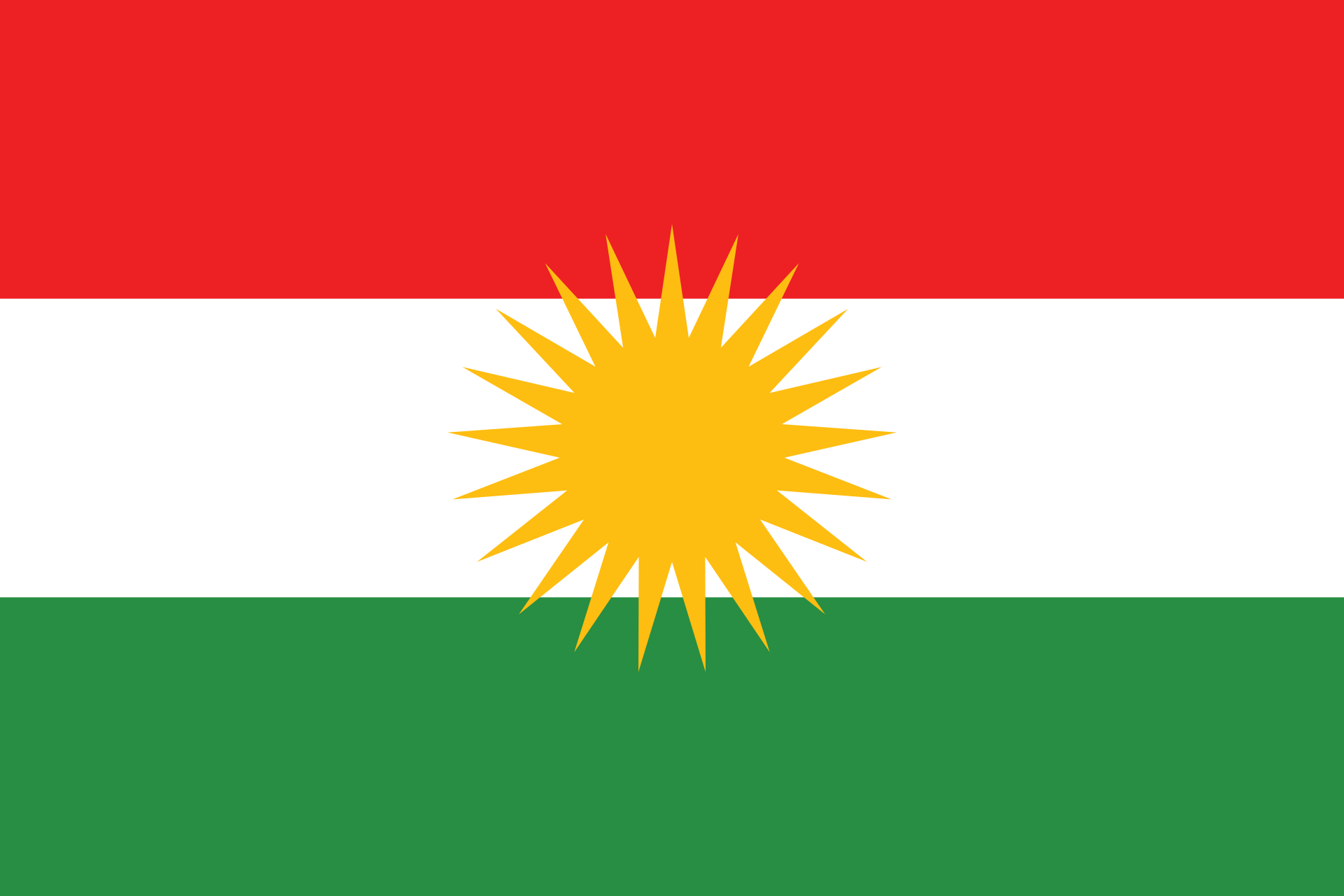 Kurdistan  flag