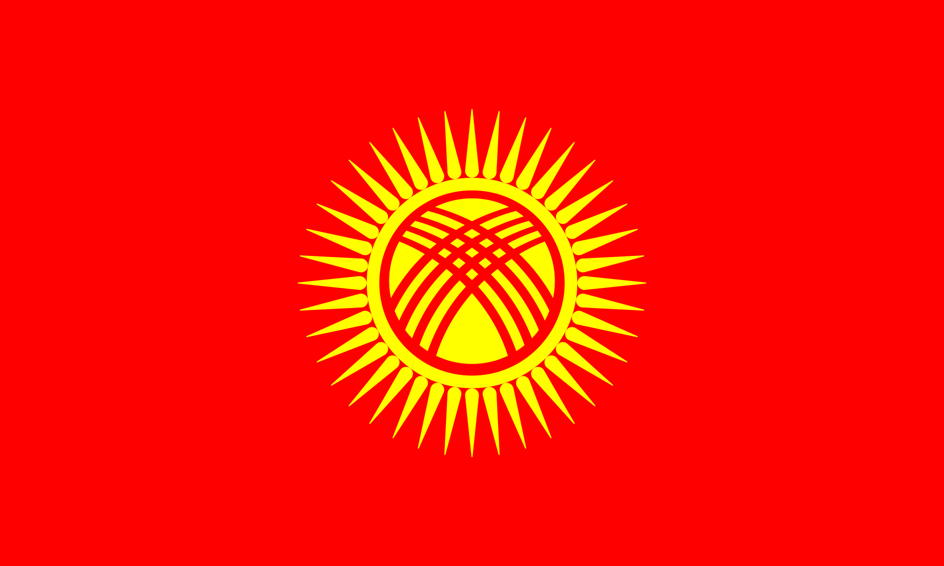 Kyrgyztan  flag