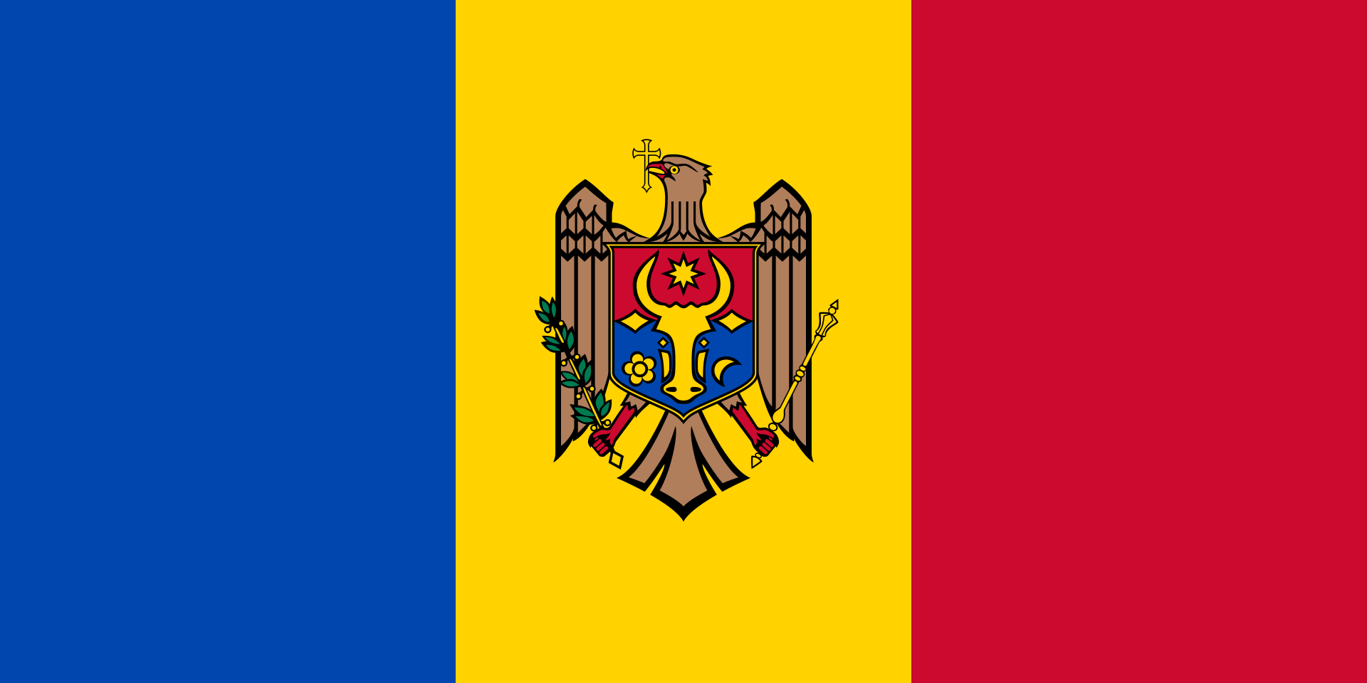Moldova  flag
