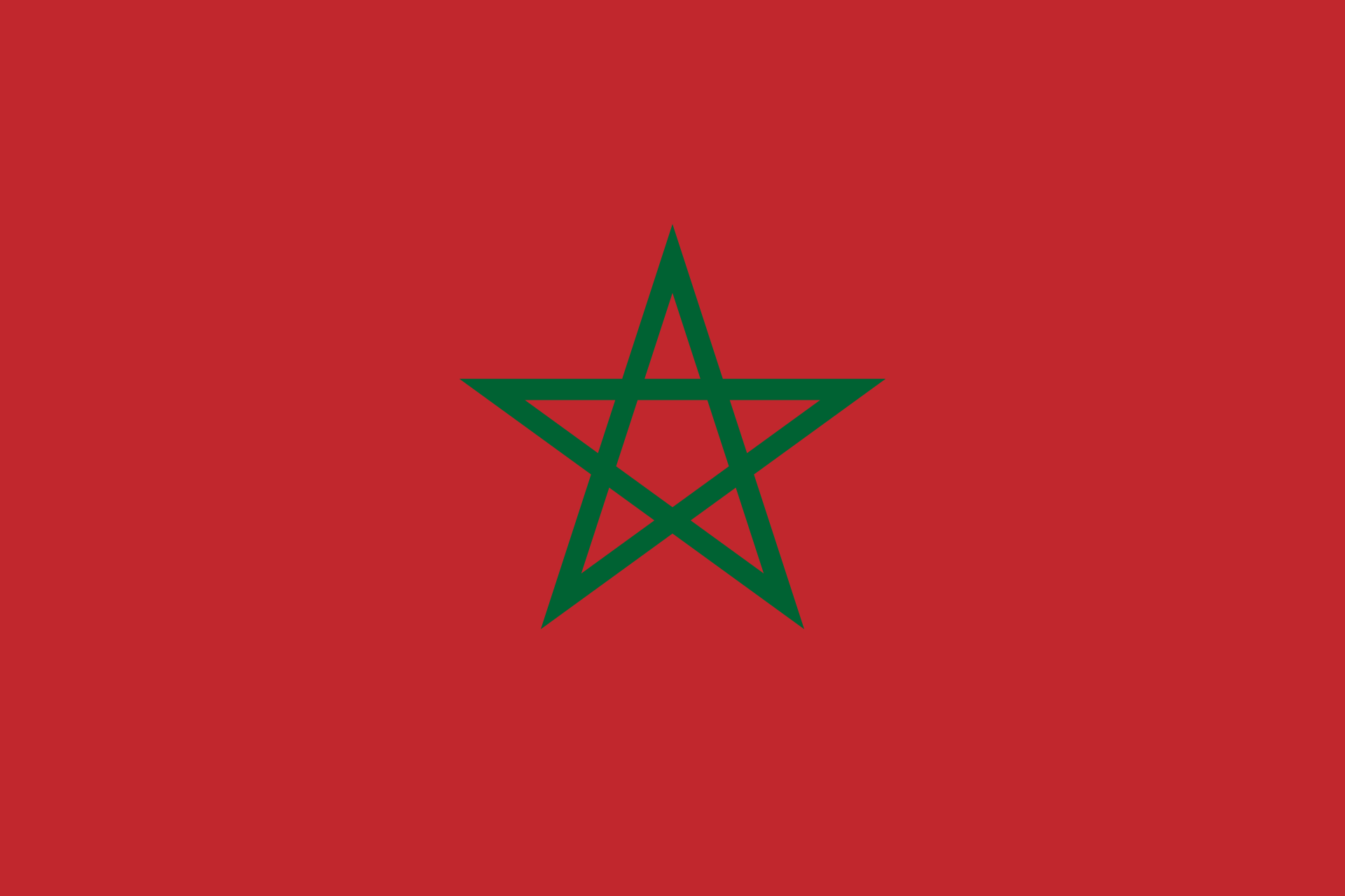 Morocco  flag