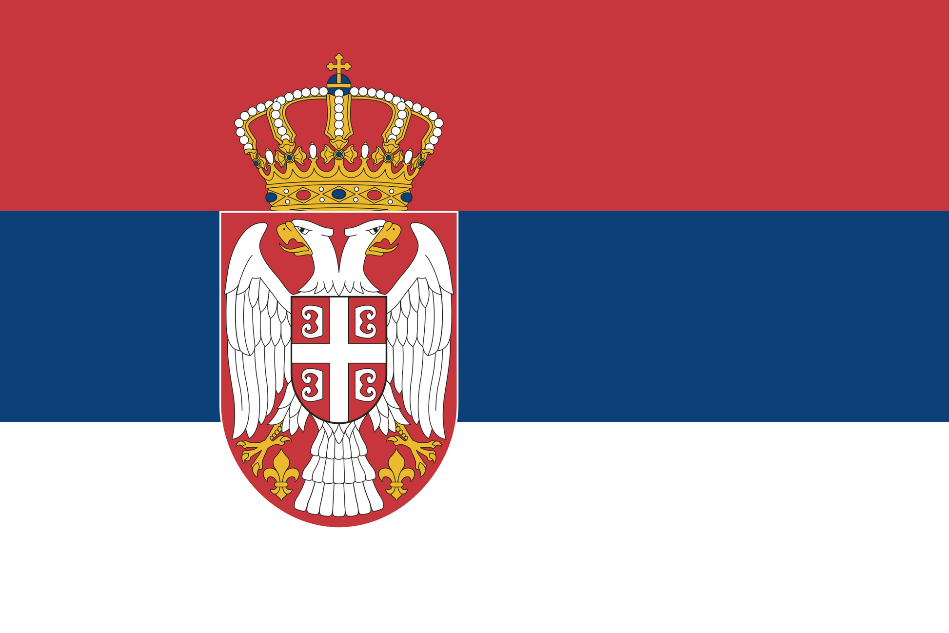 Serbia  flag