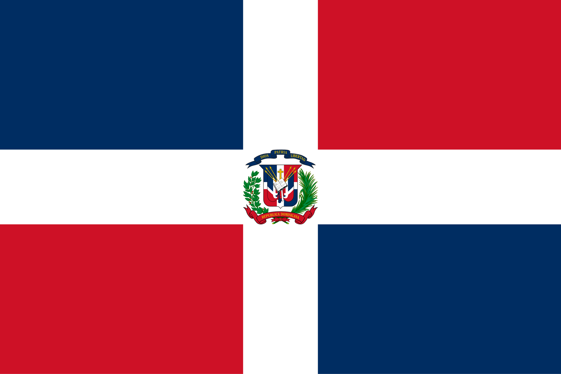 Dominican Republic Car flag flag