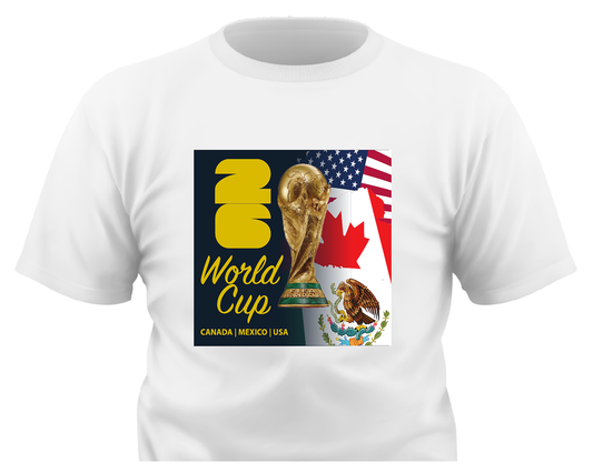 World Cup 2026 Graphic T-Shirt #2 (VARIOUS COLORS)