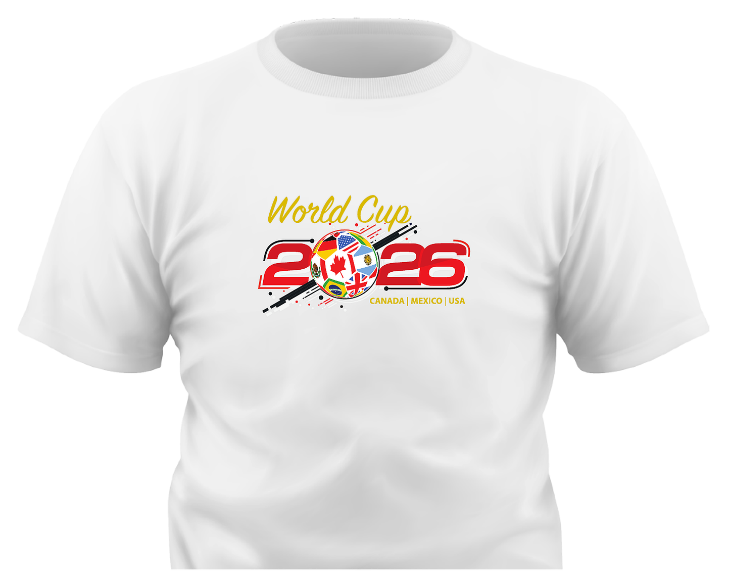 World Cup 2026 Graphic T-Shirt #6 (VARIOUS COLORS)