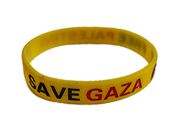 Save Gaza Wristband (VARIOUS COLORS)