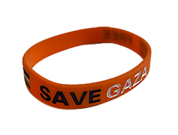 Save Gaza Wristband (VARIOUS COLORS)