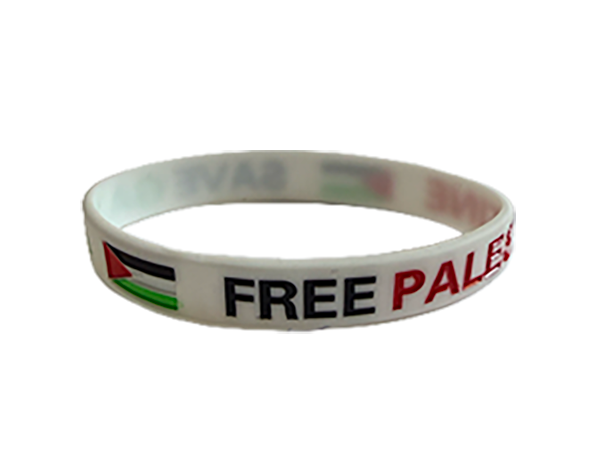Free Palestine Wristband (VARIOUS COLORS)