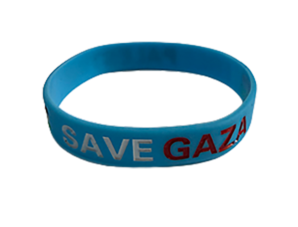 Save Gaza Wristband (VARIOUS COLORS)