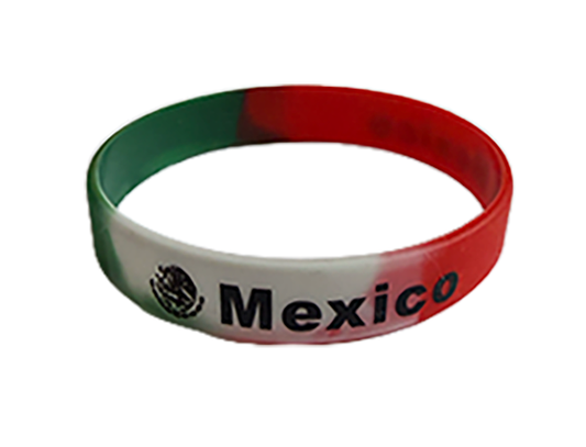 Mexico Wristband (VARIOUS COLORS)
