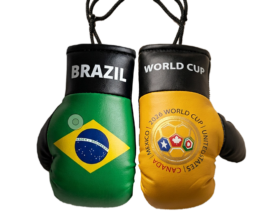 Brazil WC Mini Boxing Gloves
