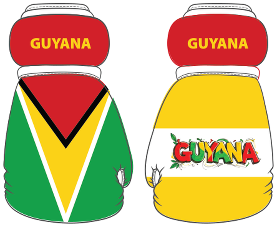 Guyana Mini Boxing Gloves