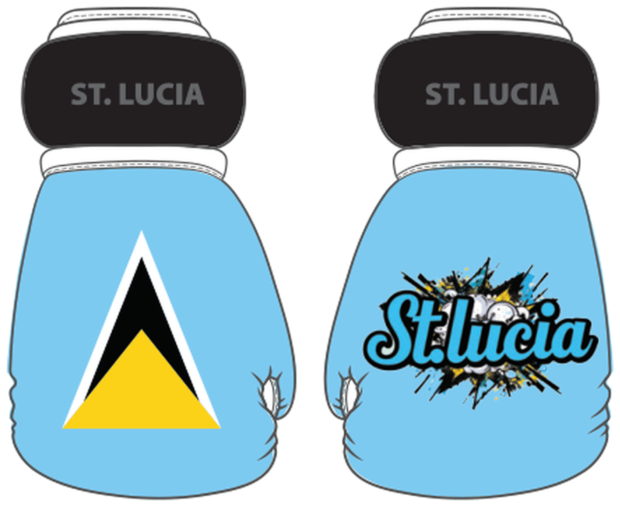 St. Lucia Mini Boxing Gloves
