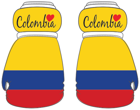Colombia Mini Boxing Gloves