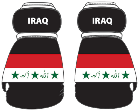 Iraq Mini Boxing Gloves