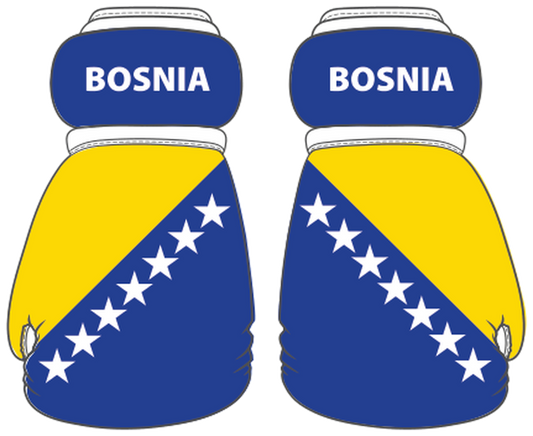 Bosnia Mini Boxing Gloves