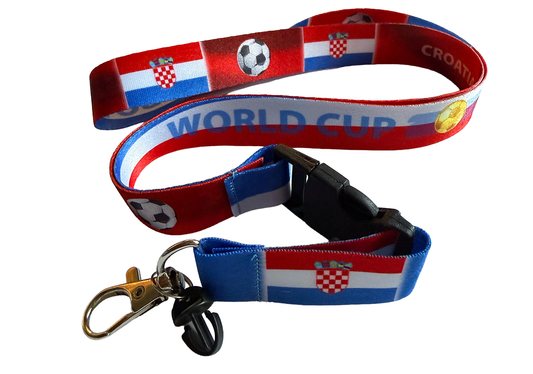 Croatia World Cup Lanyard