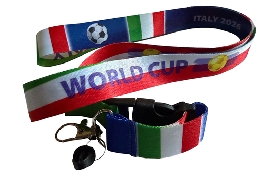 Italy World Cup Lanyard