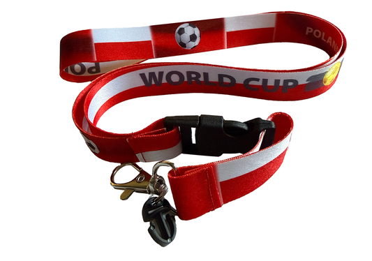 Poland World Cup Lanyard