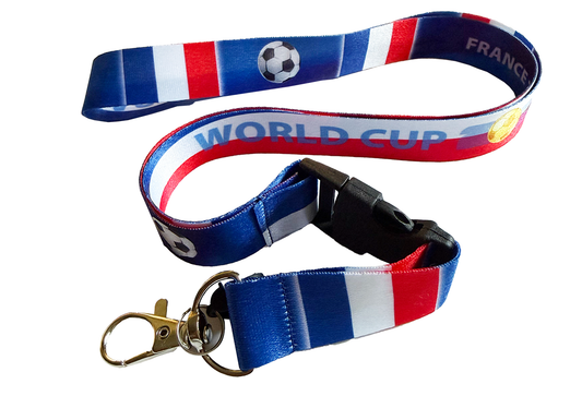 France World Cup Lanyard