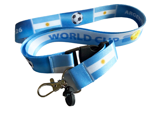 Argentina World Cup Lanyard