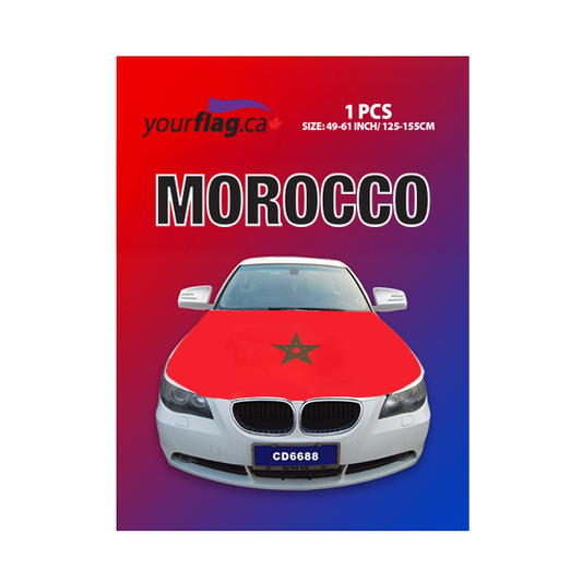 Morocco Car Set YourFlag: Canada's Premium Flag Provider