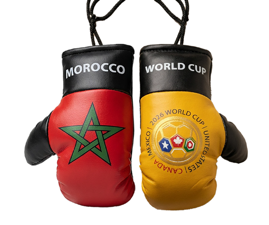 Morocco WC Mini Boxing Gloves