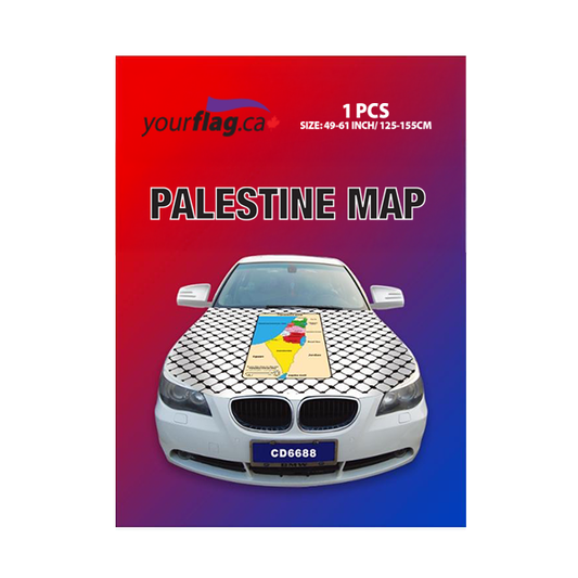 Palestinian Map Car Set YourFlag: Canada's Premium Flag Provider