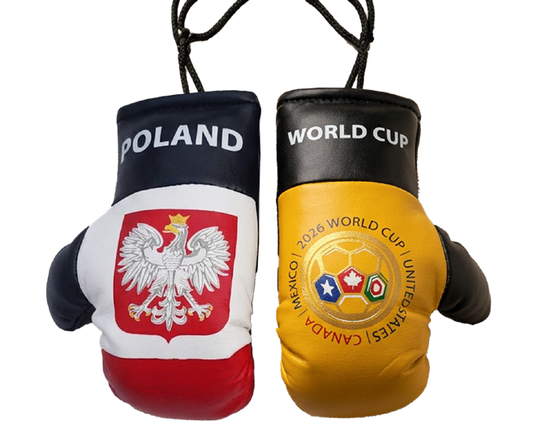Poland WC Mini Boxing Gloves