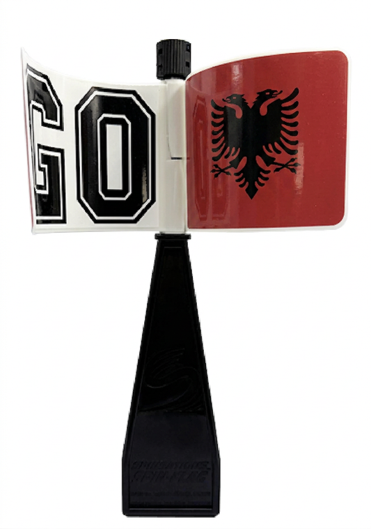 Albania Spin Flag