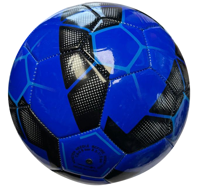 Blue Black Soccer Ball